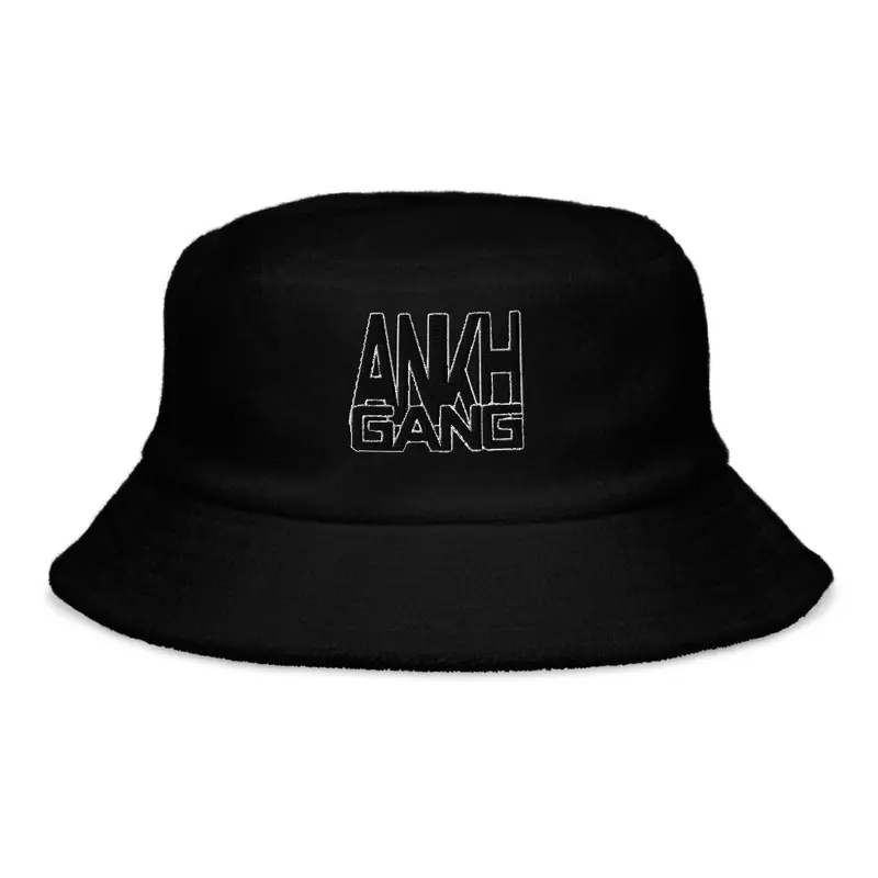 Embroidered Ankh Gang Terry Cloth bucket